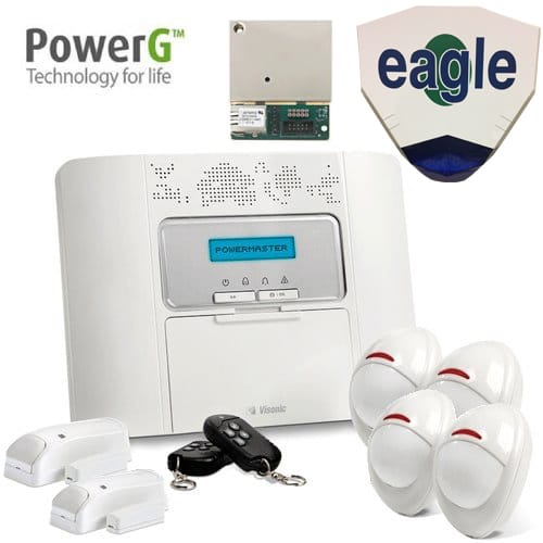 powermax visonic wireless security system